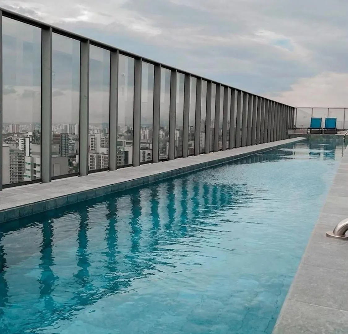 Lindo Apto A 1Min Do Metro E 100M Av Paulista 144 São Paulo Apartmán